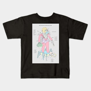 Deciduous Fusion Blouse (Artwork by Shend) Kids T-Shirt